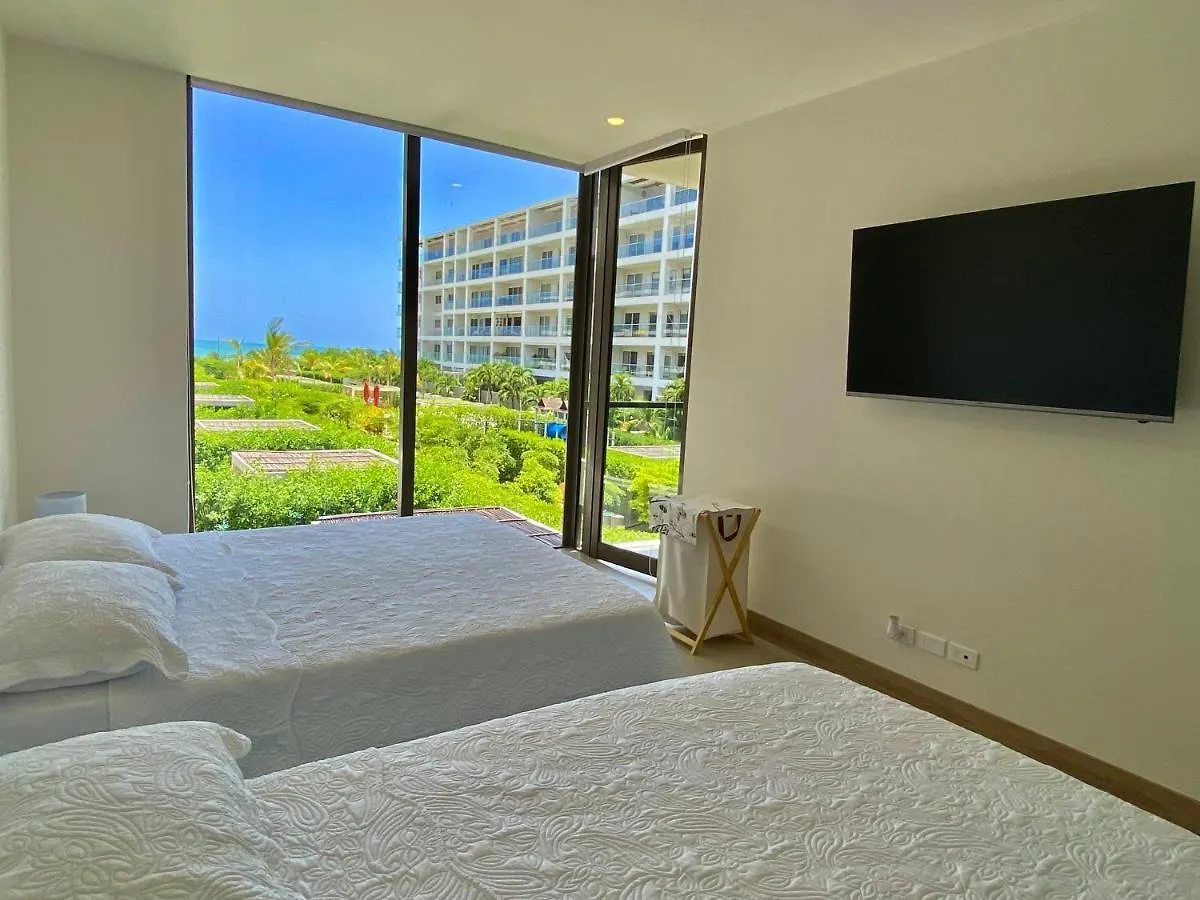 Espectacular Frente Al Mar- Morros Zoe - Playa Manzanillo Cartagena Apartment