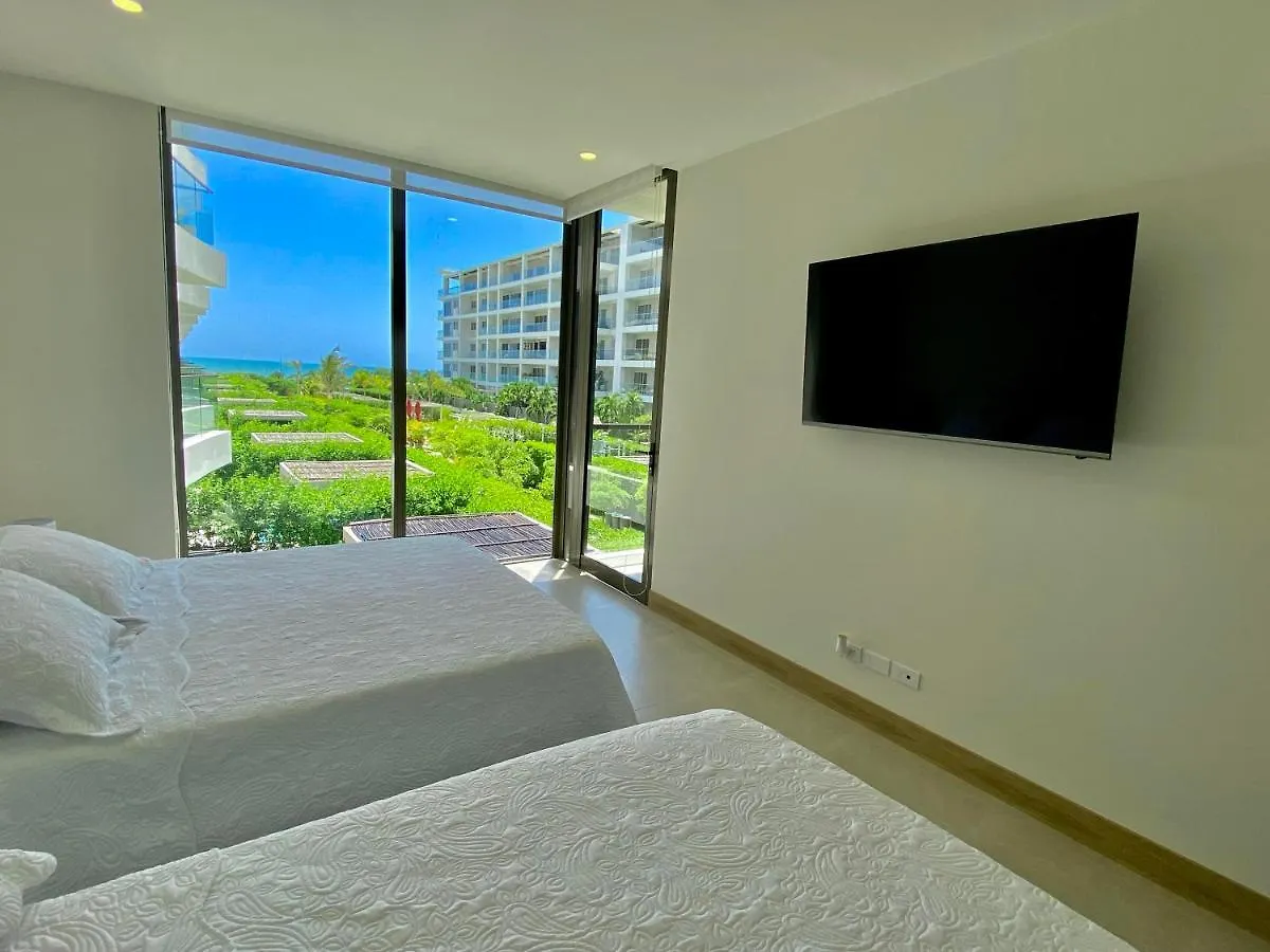 Espectacular Frente Al Mar- Morros Zoe - Playa Manzanillo Cartagena Apartment