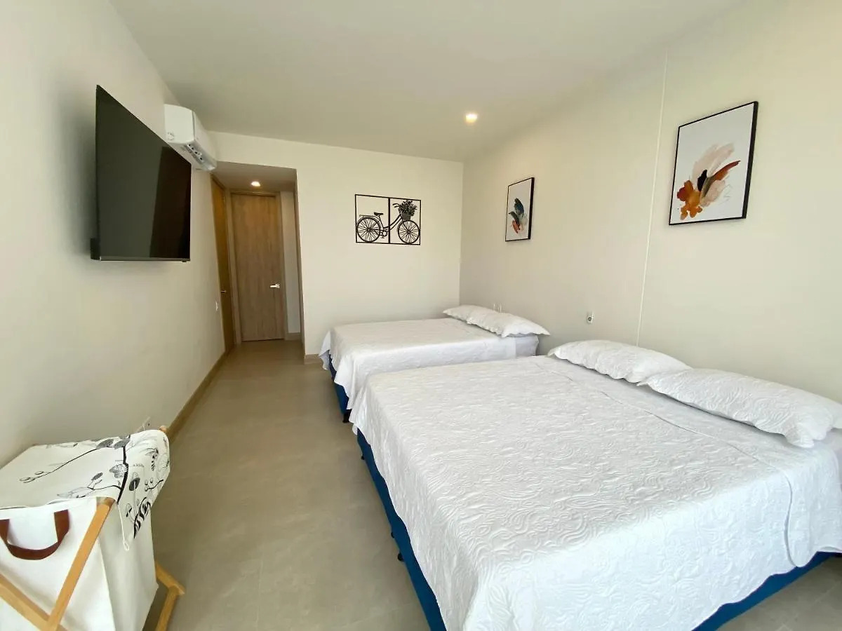 Espectacular Frente Al Mar- Morros Zoe - Playa Manzanillo Cartagena Apartment Colombia